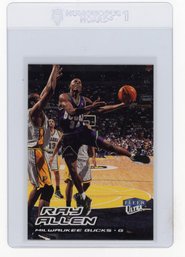 1999 Fleer Ultra Ray Allen Basketball Card