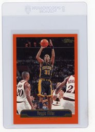 1999 Topps Reggie Miller Basketball Card