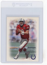 2000 Fleer Skybox Dominion Peyton Manning Football Card