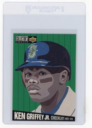 1994 Upper Deck Collector's Choice Ken Griffey Jr. Checklist Baseball Card