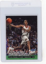 1999 Fleer Ultra Allen Iverson Basketball Card
