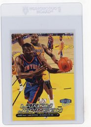 1999 Fleer Ultra Larry Johnson Basketball Card