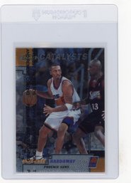 1999 Topps Finest Anfernee Hardaway Catalysts Basketball Card With Coating