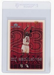 1999 Upper Deck MVP Michael Jordan MJ Exclusive Basketball Card
