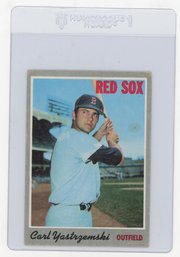 1970 Topps Carl Yastrzemski Baseball Card