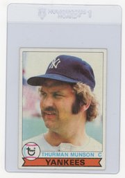 1979 Topps Thurman Munson Baseball Card