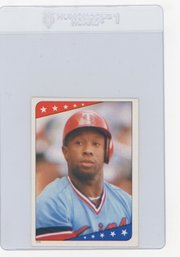 Kirby Puckett Rookie Sticker 1985 Topps Baseball Sticker