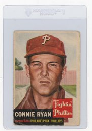 1953 Topps Connie Ryan Baseball Card