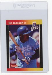 1989 Donruss Bo Jackson Baseball Card