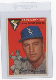 1954 Topps Carl Sawatski Baseball Card
