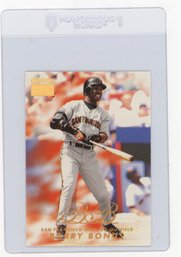 1999 Fleer Skybox Premium Barry Bonds Baseball Card