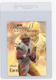 1999 Playoff Prestige SSD Brett Favre Football Card