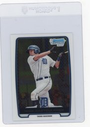 Nick Castellanos Rookie Card 2012 Bowman Chrome Baseball Card