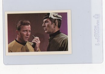 Gene Roddenberry Set #2123 Star Trek Kirk And Spock In 'Spock's Brain' Star Trek Card