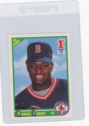 Maurice Vaughn Rookie Card 1990 Score Baeball Card