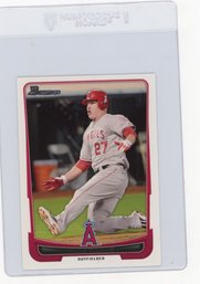 2012 Bowman Mike Trout Baseball Card