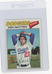 1977 Topps Don Sutton Baseball Card