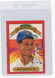 1990 Donruss Ken Griffey Jr. Diamond Kings Baseball Card