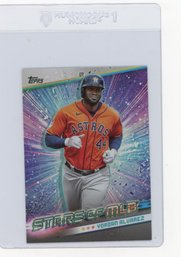 2024 Topps Yordan Alvarez Stars Of MLB Baseball Card