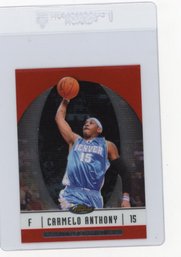 2006 Topps Finest Carmelo Anthony Basketball Card