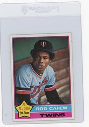 1976 Topps Rod Carew Baseball Card