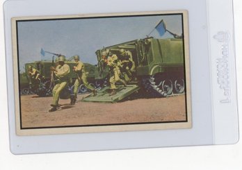 1954 Bowman Power Of Peace Life Saver At 'Pork Chop' Hill Card