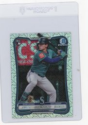 Cole Young Rookie Card 2026 Bowman Mega Box Chrome Refractor Baseball Card