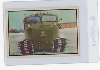 1954 Bowman Power Of Peace New Amphibious Carrier 'otter' Card