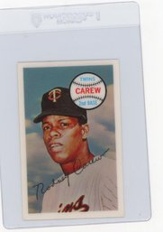 1970 Kellogg's 3-d Super Stars Rod Carew 3-d Baseball Card