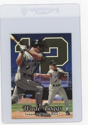 1999 Fleer Flair Showcase Wade Boggs Passion Baseball Card