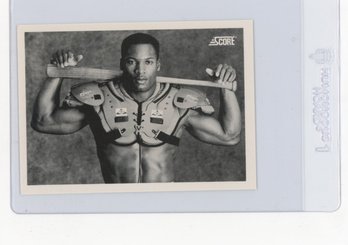 1990 Score Bo Jackson Baseball Card