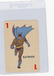 Batman Rookie Card 1966 Ideal Batman Board Game Card