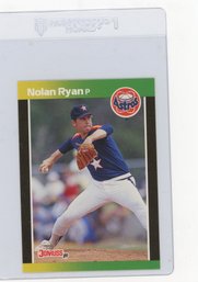 1989 Donruss Nolan Ryan Baseball Card