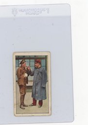 1914 Sweet Caporal World War I At Dunkerque Card