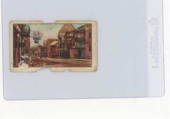 1914 Sweet Caporal World War I Result Of A Russian Bombardment Card