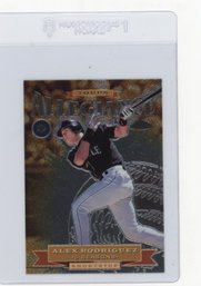 2000 Topps Chrome Alex Rodriguez Topps Allegiance Baseball Card