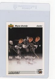 1991 Upper Deck Wayne Gretzky Hockey Card