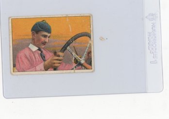 1911 American Tobacco Co. Auto Drivers Bob Burman Racing Card