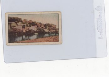 1914 Sweet Caporal World War I Starbrouck Fort After Its Destruction By Belgians Card