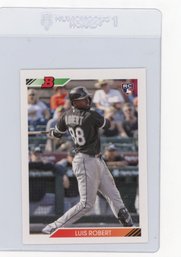 Luis Robert Rookie Card 2020 Bowman Heritage Baseball Card
