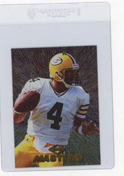 1997 Collector's Edge Masters Brett Favre Football Card