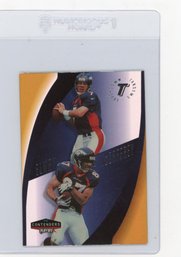 1998 Playoff Contenders John Elway Ed McCaffrey Touchdown Tandems Football Card