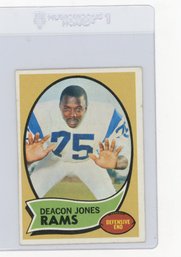 1970 Topps Deacon Jones Football Card