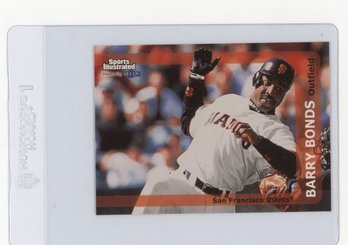 1999 Fleer Sports Illustrated Barry Bonds Baseball Card