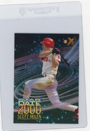 Scott Rolen Rookie Card 1997 Fleer Skybox Ex-2000 Star Date 2000 Baseball Card