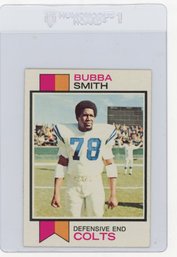 1973 Topps Bubba Smith Football Card