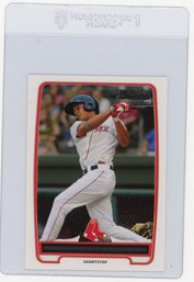Xander Bogaerts Rookie Card 2012 Bowman Baseball Card