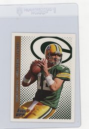 2006 Topps Draft Picks & Prospects Aaron Rodgers Football Card