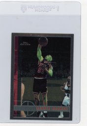 1997 Topps Chrome Dennis Rodman Basketball Card
