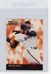 1998 Upper Deck Collector's Choice Barry Bonds Starquest Baseball Card